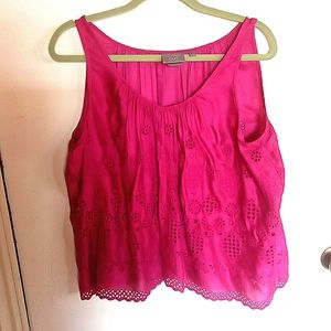 PRICE DROP Anthropologie x Vanessa Virginia Eyelet Top.